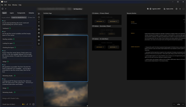 Soteria Studios Pencil workflow composition